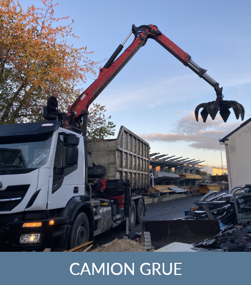 Delaire Fers Et Métaux Prix Fer Rennes CAMION GRUE 294